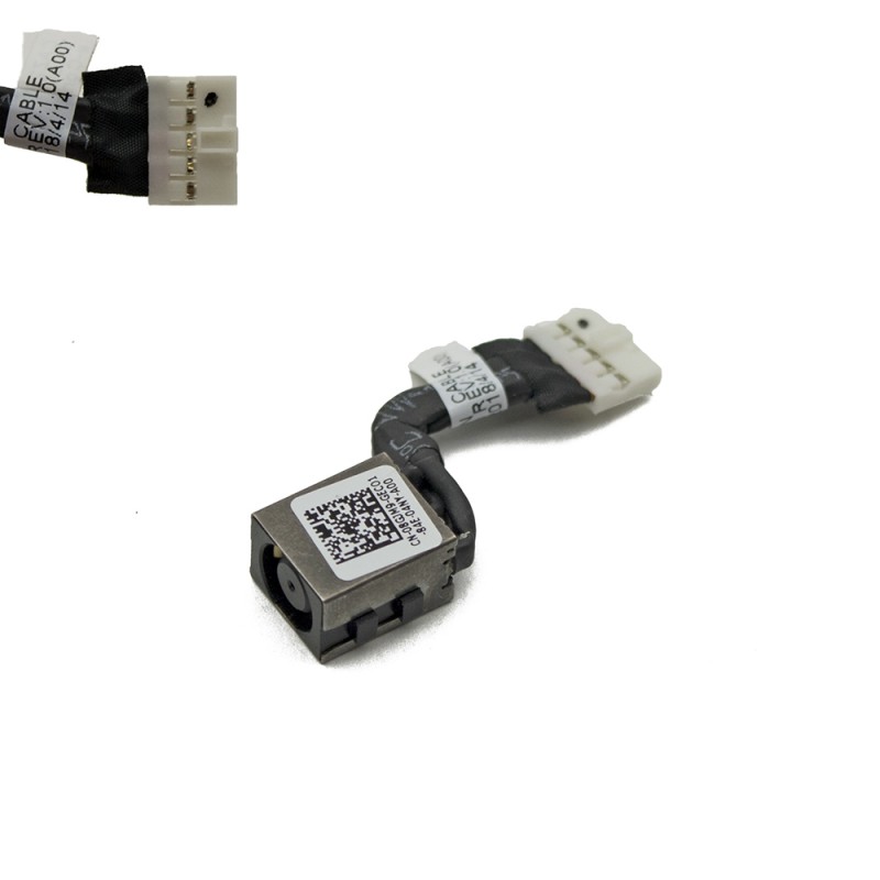 Βύσμα Τροφοδοσίας DC Power Jack PJ1071 Dell Latitude 7480 Latitude 7490 With Cable - 8GJM9 DC30100Z400