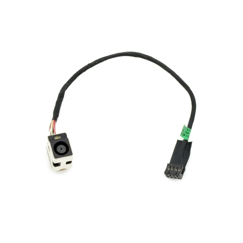 Βύσμα Τροφοδοσίας DC Power Jack PJ551 HP Pavilion DM4-3000 DM4-3007XX ,g6-2000,g7-2000,HP 250 G1 661680-302 with cable 8-pins (16.5cm) - 678222-SD1