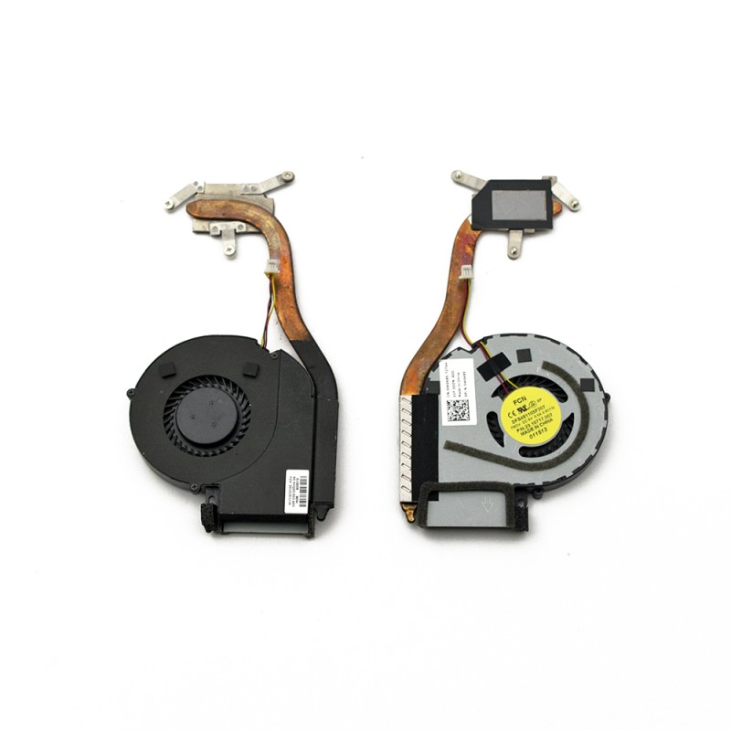 Ανεμιστηράκι Laptop CPU FAN + HEATSINK DELL Inspiron 5523 (Integrated Video Card) 3pin 5V 0.5A - W0K85