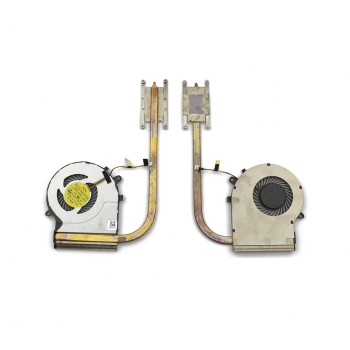 Ανεμιστηράκι Laptop CPU FAN + HEATSINK Toshiba Satellite L55T-C 3pin  5V 0.5A - A000391240 DFS541105FC0T