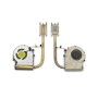 Ανεμιστηράκι Laptop CPU FAN + HEATSINK Toshiba Satellite L55T-C 3pin  5V 0.5A - A000391240 DFS541105FC0T