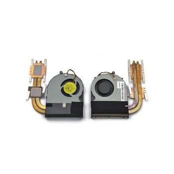 Ανεμιστηράκι Laptop CPU FAN + HEATSINK Toshiba Satellite P55 P55T P55T-B 3pin 5V 0.5A (πάχος 10 мм.) - H000068000 13N0-W9A0302