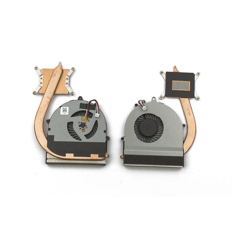 Ανεμιστηράκι Laptop CPU FAN + HEATSINK SONY SVE14111RGB SVE141A11P SVE14118FGB 3pin 5V 0.5A - KSB06305HA M107