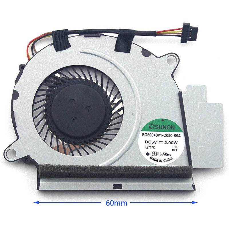 Ανεμιστηράκι Laptop CPU FAN Acer Aspire S5-391 - 23.RYXN2.001 DC28000BES0 EF50040V1-C050-S9A EG50040V1-C050-S9A