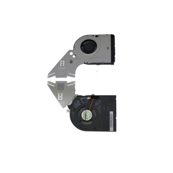 Ανεμιστηράκι Laptop CPU FAN+HEATSINK Acer Aspire Е1-510 E1-510p Packard Bell EasyNote TE69BM THERMAL.MODULE.UMA.W/FAN - 60.MGRN2.001 MF60070V1-C250-G99