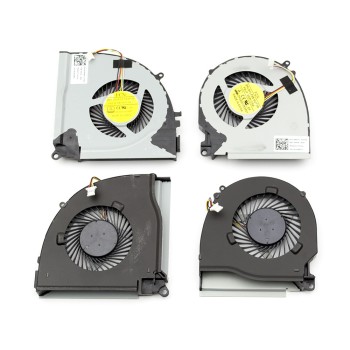 Ανεμιστηράκι Laptop CPU FAN Left + Right DELL Inspiron 7559 4pin 5V 0.5A - RJX6N 4X5CY