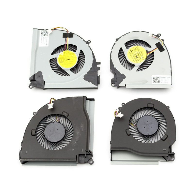 Ανεμιστηράκι Laptop CPU FAN Left + Right DELL Inspiron 7559 4pin 5V 0.5A - RJX6N 4X5CY