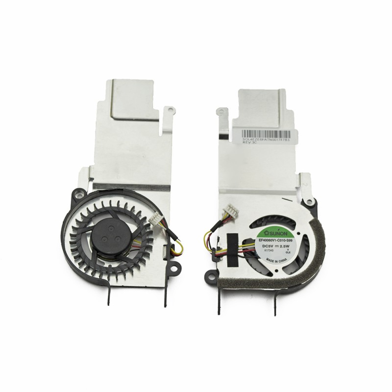 Ανεμιστηράκι Laptop CPU FAN + HEATSINK Acer Aspire One D257 Happy2 Gateway LT28 LT40 Packard Bell DOT S C, DOT S E3 ZE6 TYPE 1 - Aluminium for 4N 23.SFS07.002 EF40060V1-C010-S99