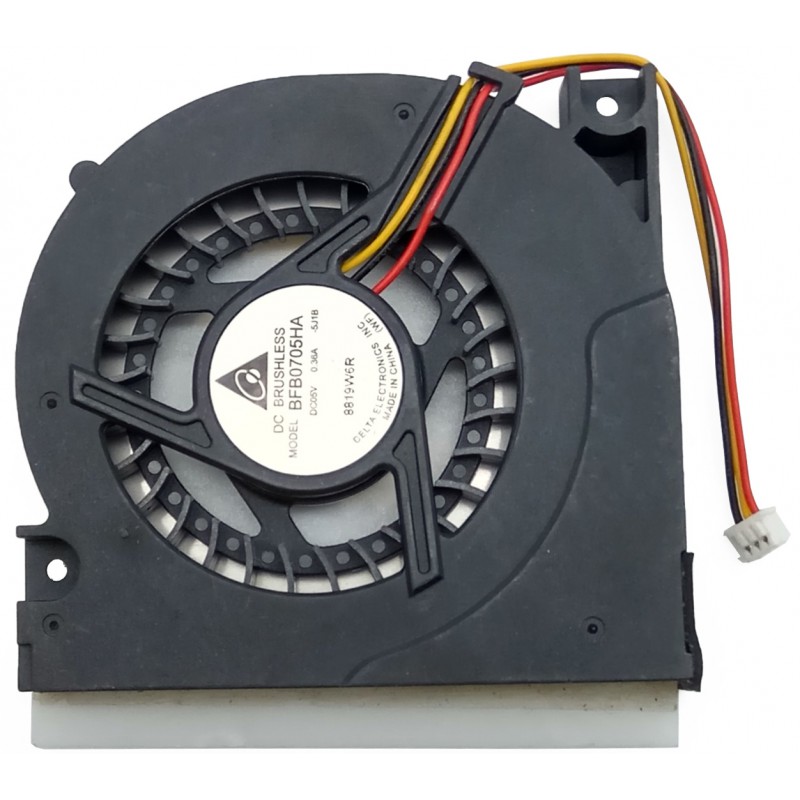 Ανεμιστηράκι Laptop CPU FAN ASUS A9T A94 X51 X50 X53 X50Q X50Z X50M F5 4 pins (4 wire)- BFB0705HA / DFS541305MH0T BSB0705HC 13N0-CUP0101