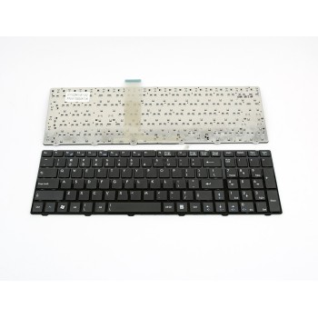 Πληκτρολόγιο Laptop keyboard για MSI GT660 GT660R GT663 GT685 GT685R GLOSSY FRAME BLACK US - V111922AK1