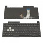 Πληκτρολόγιο Laptop keyboard για ASUS ROG Strix G512 G531 G531G G531GT Black Without Frame, Backlit (RGB) US (Small Enter) - 0KN1-8T4UI11