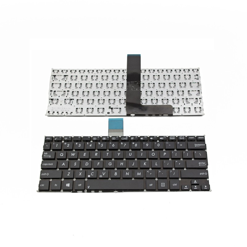 Πληκτρολόγιο Laptop keyboard για ASUS VivoBook F200CA X200MA X200CA BLACK Without FRAME US (Small ENTER) - 0KNB0-1131US000
