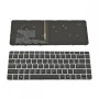 Πληκτρολόγιο Laptop keyboard για HP EliteBook 745 G3 840 G3 848 G3 GRAY FRAME BLACK Without Pointing Stick, Backlit US - 819876-001 6037B0113101