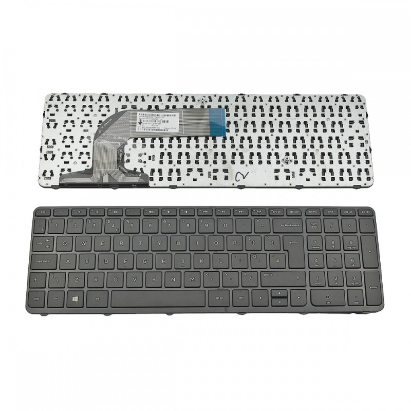 Πληκτρολόγιο Laptop keyboard για HP Pavilion 17 17-e 17-n BLACK FRAME BLACK UK 720670-031 725365-031