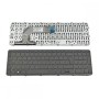 Πληκτρολόγιο Laptop keyboard για HP Pavilion 17 17-e 17-n BLACK FRAME BLACK UK 720670-031 725365-031