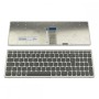 Πληκτρολόγιο Laptop keyboard για Lenovo IdeaPad U510 Z710 SILVER FRAME BLACK, Backlit US - 9Z.N8RSC.001 25205519 PK130SK1A00 25211202 9Z.N8RSU.101 25205549 25210663