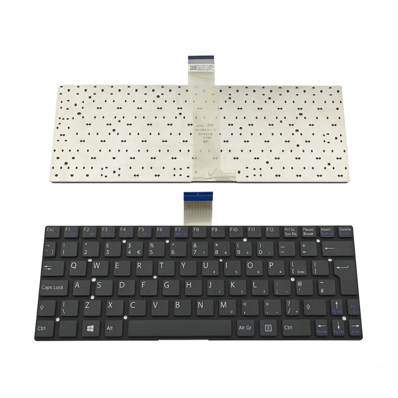 Πληκτρολόγιο Laptop keyboard για SONY VAIO SVT11 Black Without Frame UK (Big Enter) - 149107711GB 149107711000