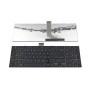 Πληκτρολόγιο Laptop keyboard για Toshiba Satellite E55-A C50-A L50-A L55-A M50-A S50-A S55-A U50-A U55-A S70-A S70-B S75-A S75-B L70-A L75-A L70-B L75-B C70-A C75-A C70-B C75-B BLACK FRAME BLACK US/UI - H000047280 V138170AS1-US V138126AK1 9Z.N7USV.M01 9Z.