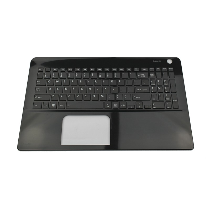 Πληκτρολόγιο Laptop keyboard για Toshiba Satellite L50-B Black Frame Black (Plastic cover with keyboard) Without Touch Pad US - EABLI00410 AEBLIY00110