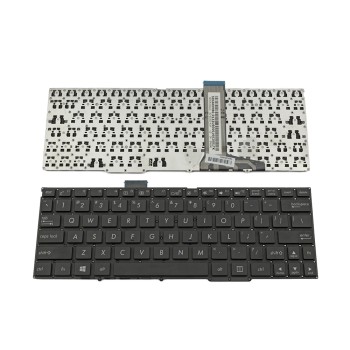 Πληκτρολόγιο Laptop keyboard για ASUS Transformer Book T100 T100TA Black Without Frame US (Small Enter) - 0KNB0-0133US00