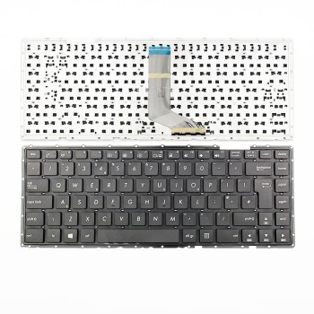 Πληκτρολόγιο Laptop keyboard για ASUS P452 BLACK WITHOUT FRAME UK (BIG ENTER) - MP-13K86GB-4427