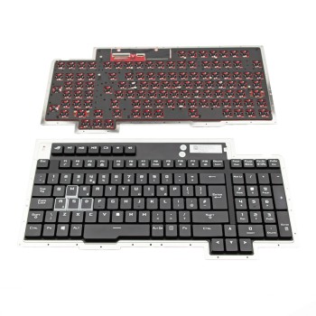 Πληκτρολόγιο Laptop keyboard για ASUS ROG GX800 GX800VH Black With Backlit (Mechanical Keyboard) UK - V154262CK1 0KN1-0C1UK21 0KNB0-L611UK00