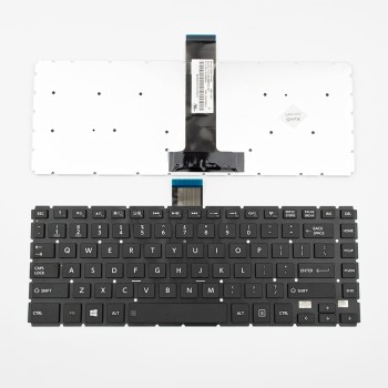 Πληκτρολόγιο Laptop keyboard για Toshiba Satellite E45T-B L40-B S40-B BLACK Without FRAME US (Small Enter) - 9Z.NBFSV.001 NSK-V70SV