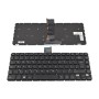 Πληκτρολόγιο Laptop keyboard για Toshiba Satellite E45T-B L40-B S40-B GLOSSY Black Without FRAME Backlit UK (Big Enter) - H000076420 9Z.NBFBU.00U 0KN0-VP4UK13