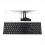 Πληκτρολόγιο Laptop keyboard για Toshiba Satellite P70-B Black Without Frame With backlit UI  (Big Enter) - 6037B0108109