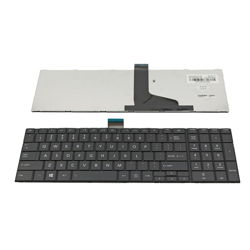 Πληκτρολόγιο Laptop keyboard για Toshiba Satellite C850 C850D C855 C855D C870 C870D C875 C875D L850 L850D L855 L855D L870 L870D L875 L875D L950 L950D L955 L955D P850 P855 P870 P875 S850 S855 S855D S870 S875 S875D S950 S950D S955 S955D Qosmio X870 X875 Bla