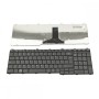 Πληκτρολόγιο Laptop keyboard για Toshiba Satellite C650 C655 C660 C670 C675 L650 L655 L670 L675 Series UK Black MATT - 9Z.N4WSV.00U 6037B0049102 NSK-TN0SV00U