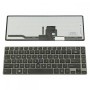 Πληκτρολόγιο Laptop keyboard για Toshiba Tecra Z40 Z40-A Z40T-A Z40-B GRAY FRAME BLACK,Backlit With Point stick US - P000598690 NSK-V22BN 9Z.NAYBN.21D 9Z.NAYBN.201