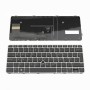 Πληκτρολόγιο Laptop keyboard για HP EliteBook 725 G3 820 G3 820 G4 GRAY FRAME BLACK With Pointing Stick SW(Σουηδικό Layout) - 826631-B71 6037B0113601