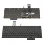 Πληκτρολόγιο Laptop keyboard για Lenovo Ideapad Gaming 3-15IMH05 3-15ARH05 3-15ACH05 Black Without Frame with Backlit (Blue Light) US (--Small Enter) - PK131JM2A02 SN20X22293
