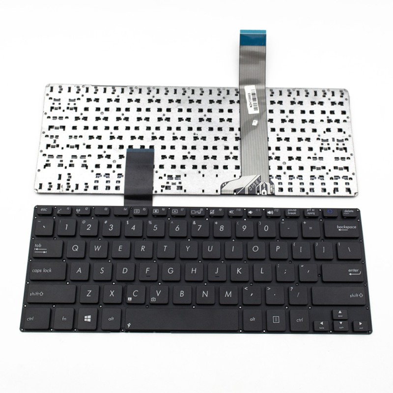 Πληκτρολόγιο Laptop keyboard για ASUS VivoBook S300 Black Without Frame US (Small Enter) - 0KNB0-3105US00
