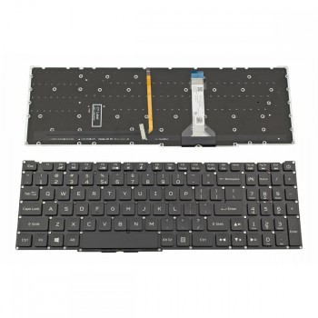 Πληκτρολόγιο Laptop keyboard για Acer Nitro 5 AN515-56 Black Without Frame, Backlit (White Light) US (--Small Enter) - NK.I1513.1BZ LK133BQ1A00