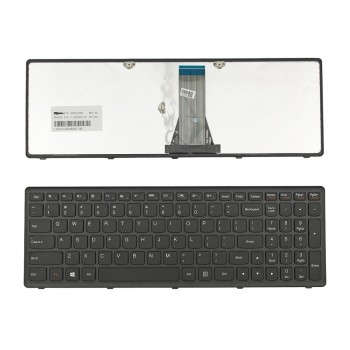 Πληκτρολόγιο Laptop keyboard για Lenovo IdeaPad G500S G505S S500 S510p Flex 15 Black Frame Black US - 25211080 25211020 T6E1-US 9Z.NAFSW.K01