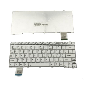 Πληκτρολόγιο Laptop keyboard για Toshiba Satellite U300 U305 Silver US TYPE 2 - A000014930 9J.N7482.B01 9J.N7482.201 (Съвместима)