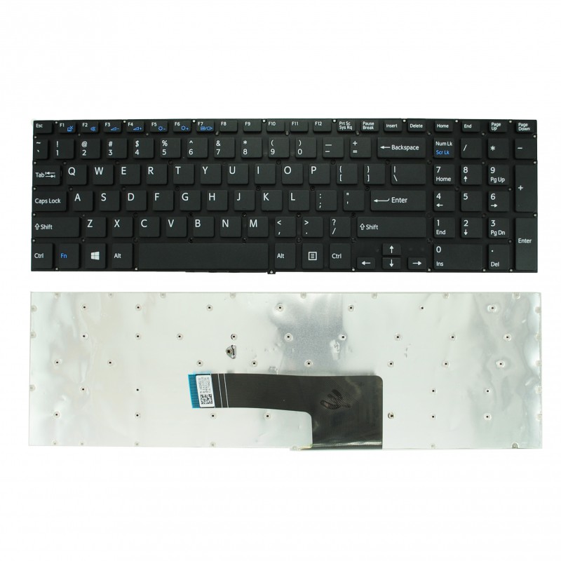 Πληκτρολόγιο Sony Vaio SVF15 SVF152 SVF153 SVF15A SVF15E SFV152C SVF1541 SVF152C29M US BLACK