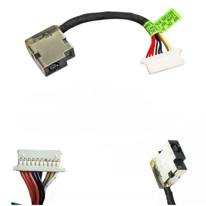 DC Power Jack Βύσμα Τροφοδοσίας HP 15-BC TPN-Q173 15-AX 799751-Y50 799751-S50 858021-001 
