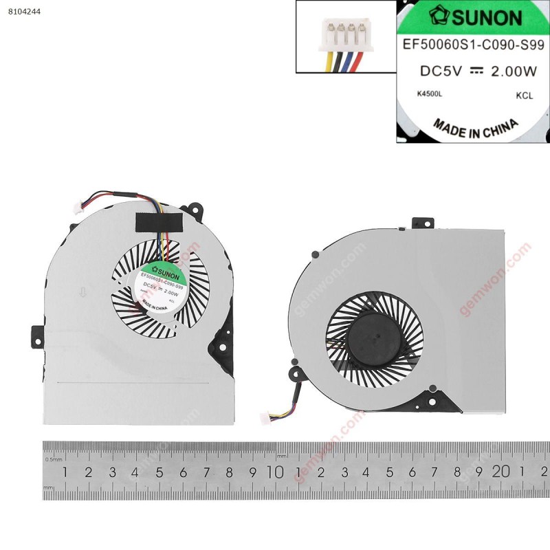 Fan Ανεμιστηράκι ASUS R510LAV R510LD R510LDV R510LN 6.5MM