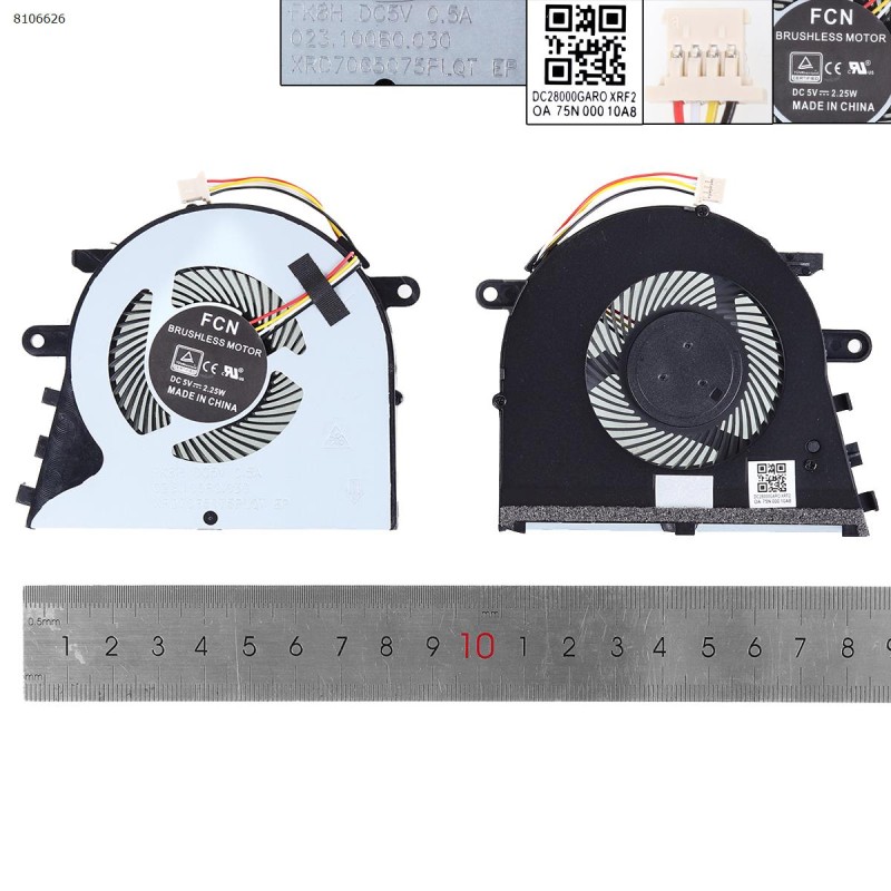 Fan Ανεμιστηράκι Lenovo IdeaPad V330-15 V330-15ISK V330-15 V130-15IKB 4PIN