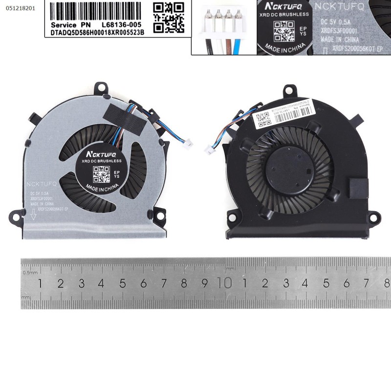 Fan Ανεμιστηράκι HP 15-ec2000nv 4PIN