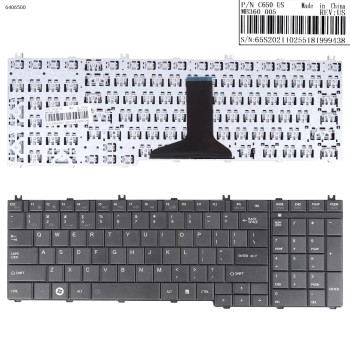 Πληκτρολόγιο Keyboard Toshiba Satellite C660 C650 L650 L750 