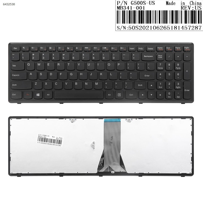 Πληκτρολόγιο Keyboard Lenovo Flex 15 