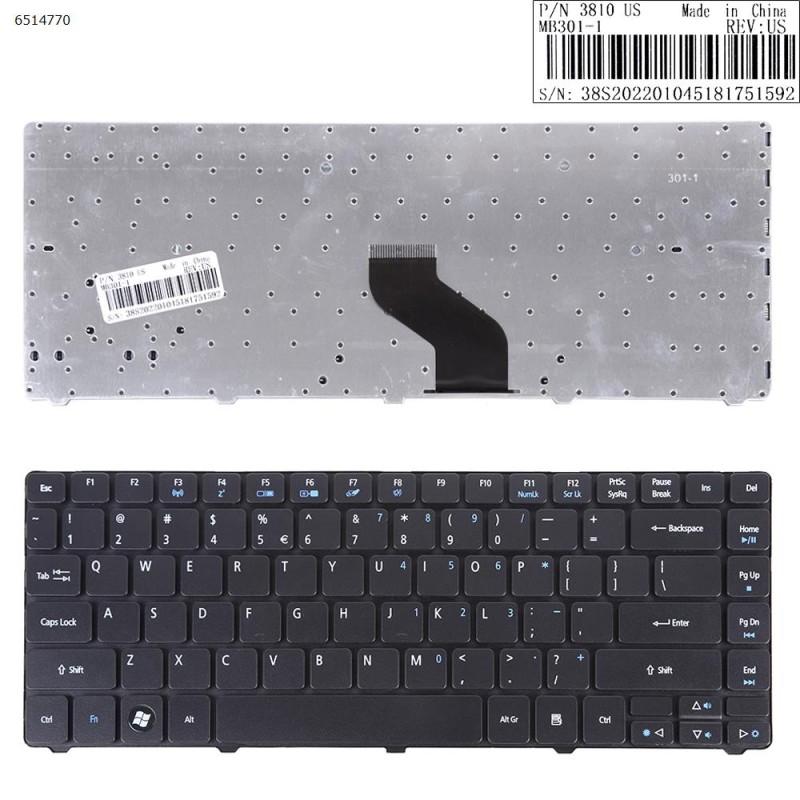 Πληκτρολόγιο Keyboard Acer 4736 4810T 4736Z 