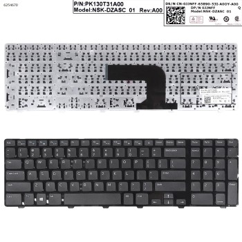 Πληκτρολόγιο Keyboard Dell 1728 17 3721  17-3721 