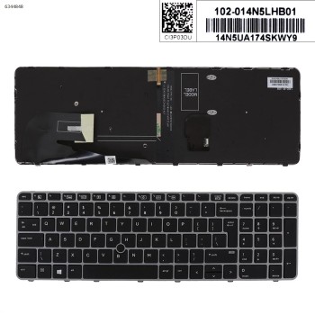 Πληκτρολόγιο Keyboard HP Elitebook Zbook 15u G3 G4 
