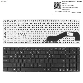 Πληκτρολόγιο Keyboard Asus X540L X540LA X540L X540LJ 
