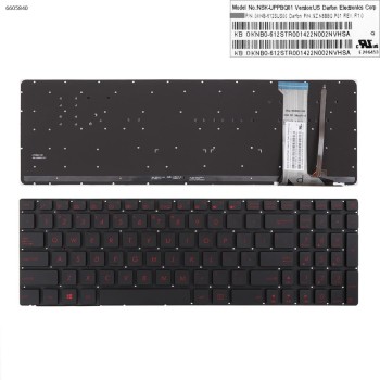 Πληκτρολόγιο Keyboard ASUS GL752VW GL742VW